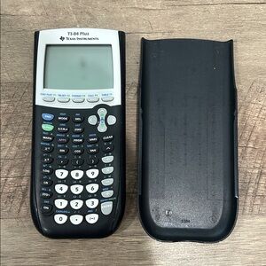Texas Instruments TI-84 Plus Graphing Calculator in Black